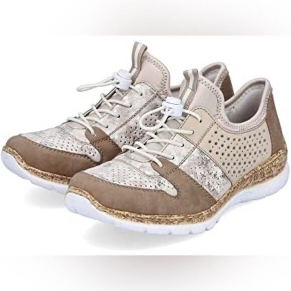 Rieker Women's Beige and Brown Casual Shoes; Size 38/7.5 - Picture 12 of 12